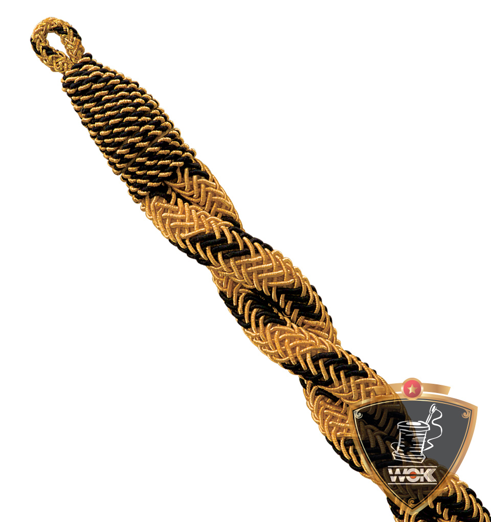 Cap cord twisted round bullion wire cord